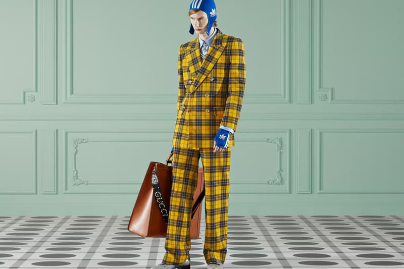 グッチ 2022年秋コレクションよりアディダスとのコラボアイテムをご紹介 Gucci "Exquisite" Collection adidas Collaboration Alessandro Michele Gazelle Accessories Dresses Mens Womenswear Runway