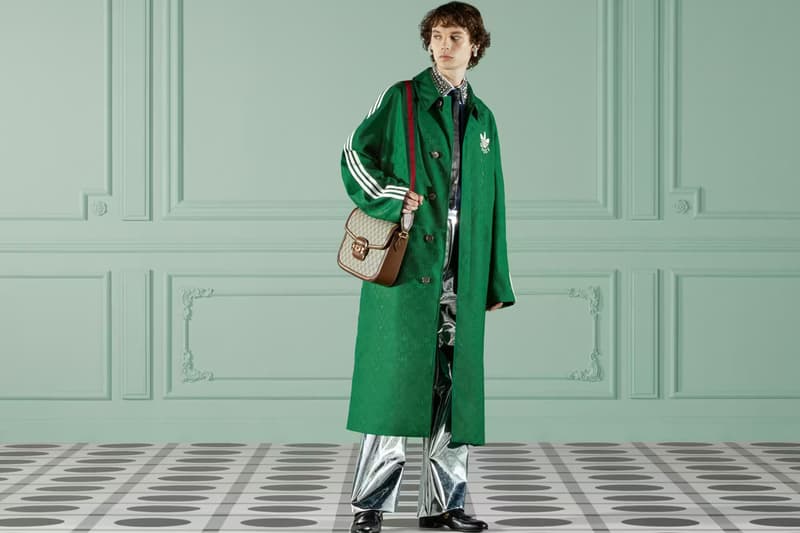 グッチ 2022年秋コレクションよりアディダスとのコラボアイテムをご紹介 Gucci "Exquisite" Collection adidas Collaboration Alessandro Michele Gazelle Accessories Dresses Mens Womenswear Runway