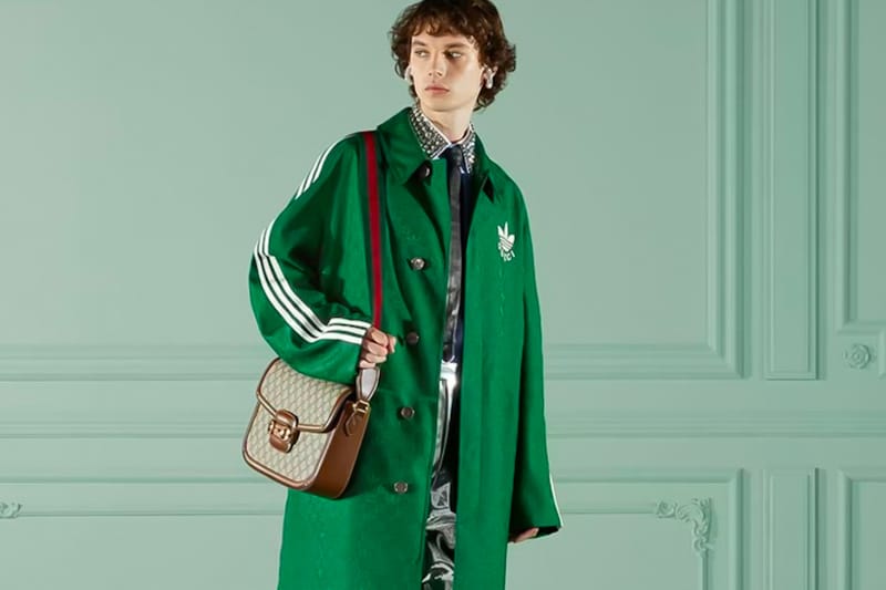 Gucci 2022年秋コレクションより adidas とのコラボアイテムをご紹介