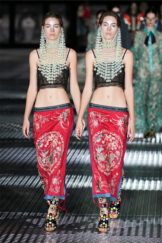 グッチ Gucci Milan Fashion Week SS23 Spring Summer 2023 Show Runway alessandro michele Womenswear Collection First Look Images