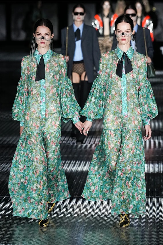 グッチ Gucci Milan Fashion Week SS23 Spring Summer 2023 Show Runway alessandro michele Womenswear Collection First Look Images