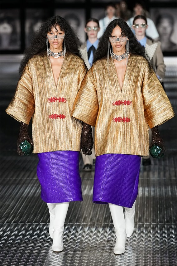 グッチ Gucci Milan Fashion Week SS23 Spring Summer 2023 Show Runway alessandro michele Womenswear Collection First Look Images