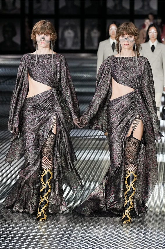 グッチ Gucci Milan Fashion Week SS23 Spring Summer 2023 Show Runway alessandro michele Womenswear Collection First Look Images