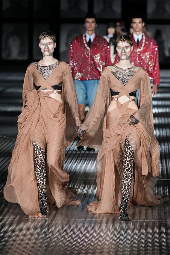 グッチ Gucci Milan Fashion Week SS23 Spring Summer 2023 Show Runway alessandro michele Womenswear Collection First Look Images