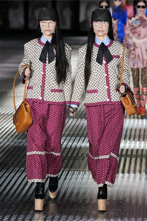 グッチ Gucci Milan Fashion Week SS23 Spring Summer 2023 Show Runway alessandro michele Womenswear Collection First Look Images