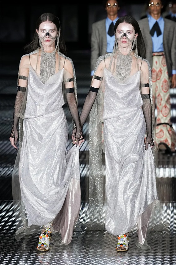 グッチ Gucci Milan Fashion Week SS23 Spring Summer 2023 Show Runway alessandro michele Womenswear Collection First Look Images