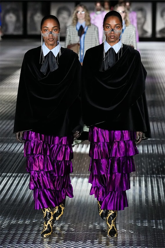 グッチ Gucci Milan Fashion Week SS23 Spring Summer 2023 Show Runway alessandro michele Womenswear Collection First Look Images