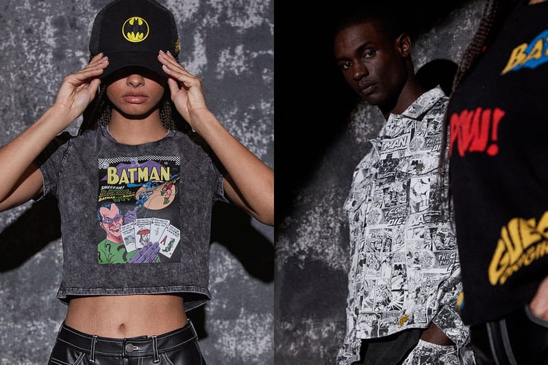 GUESS Originals が『バットマン』とのコラボカプセルコレクションを発表