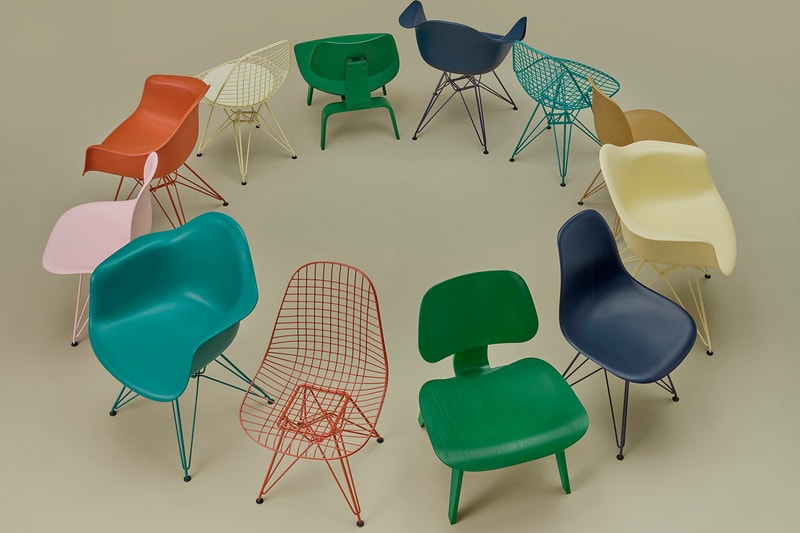 設立20周年を迎えるヘイがハーマンミラーとのコラボコレクションを発売 HAY Gives a Colorful Refresh to Eight Eames Classics Herman Miller