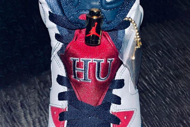 Jordan Brand がハワード大学にオリジナルの Air Jordan 6 PE を提供