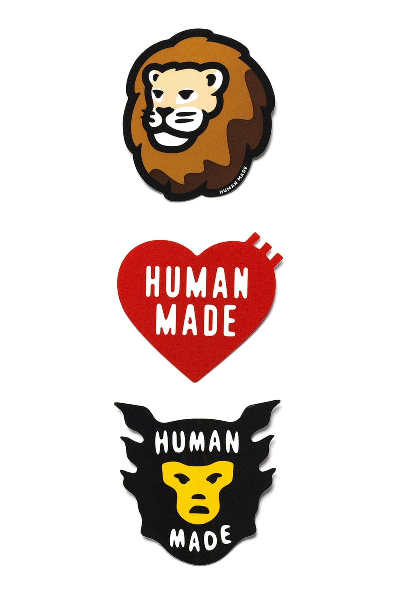 ヒューマンメイドとHBXが新たなコラボレーション企画としてライオン・カプセルコレクションを公開 Human Made and HBX unveil the Lion Capsule Collection as a new collaborative project.
