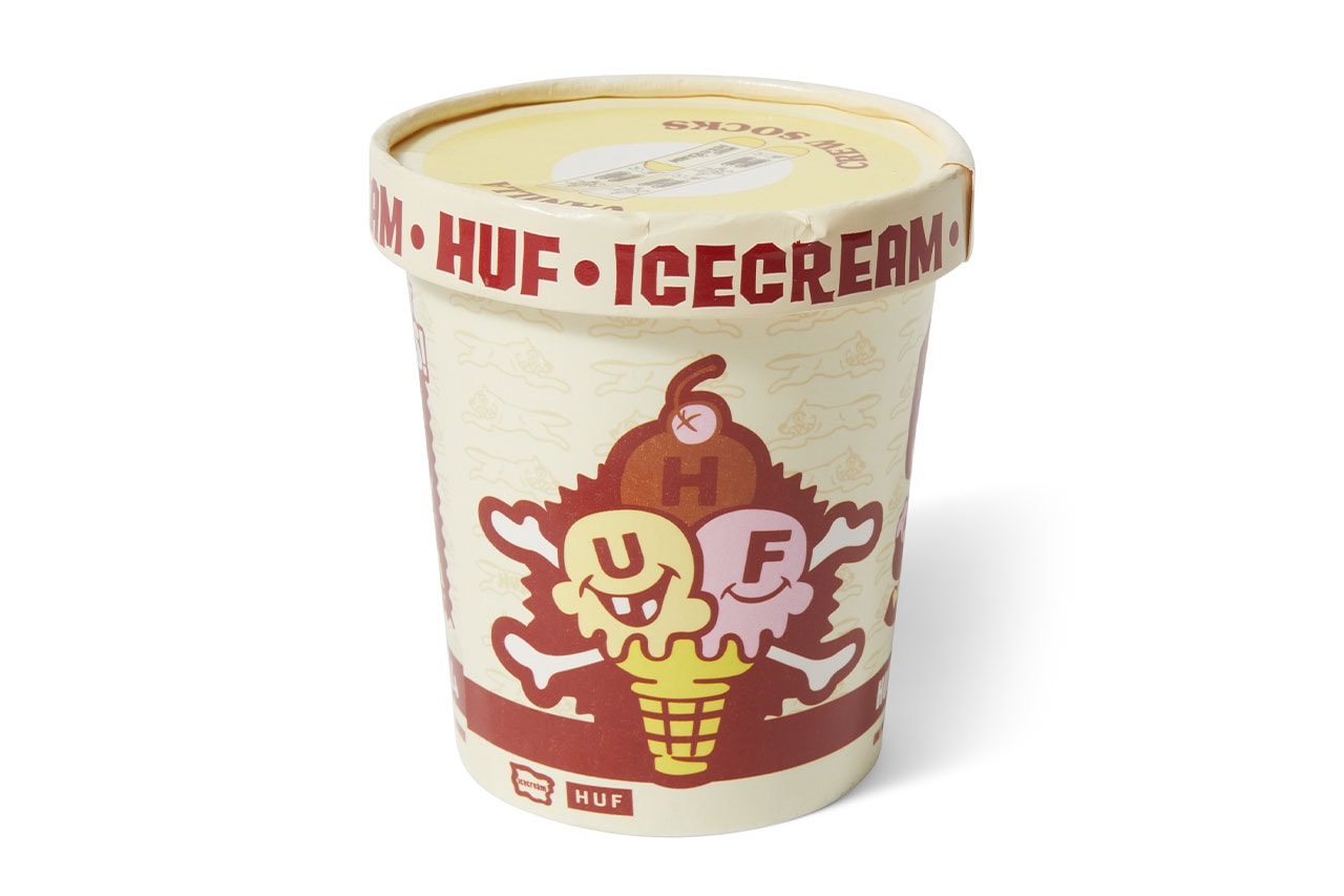 ハフ アイスクリーム HUF x ICECREAM がコラボコレクションをリリース HUF anniversary collection with ICECREAM 
