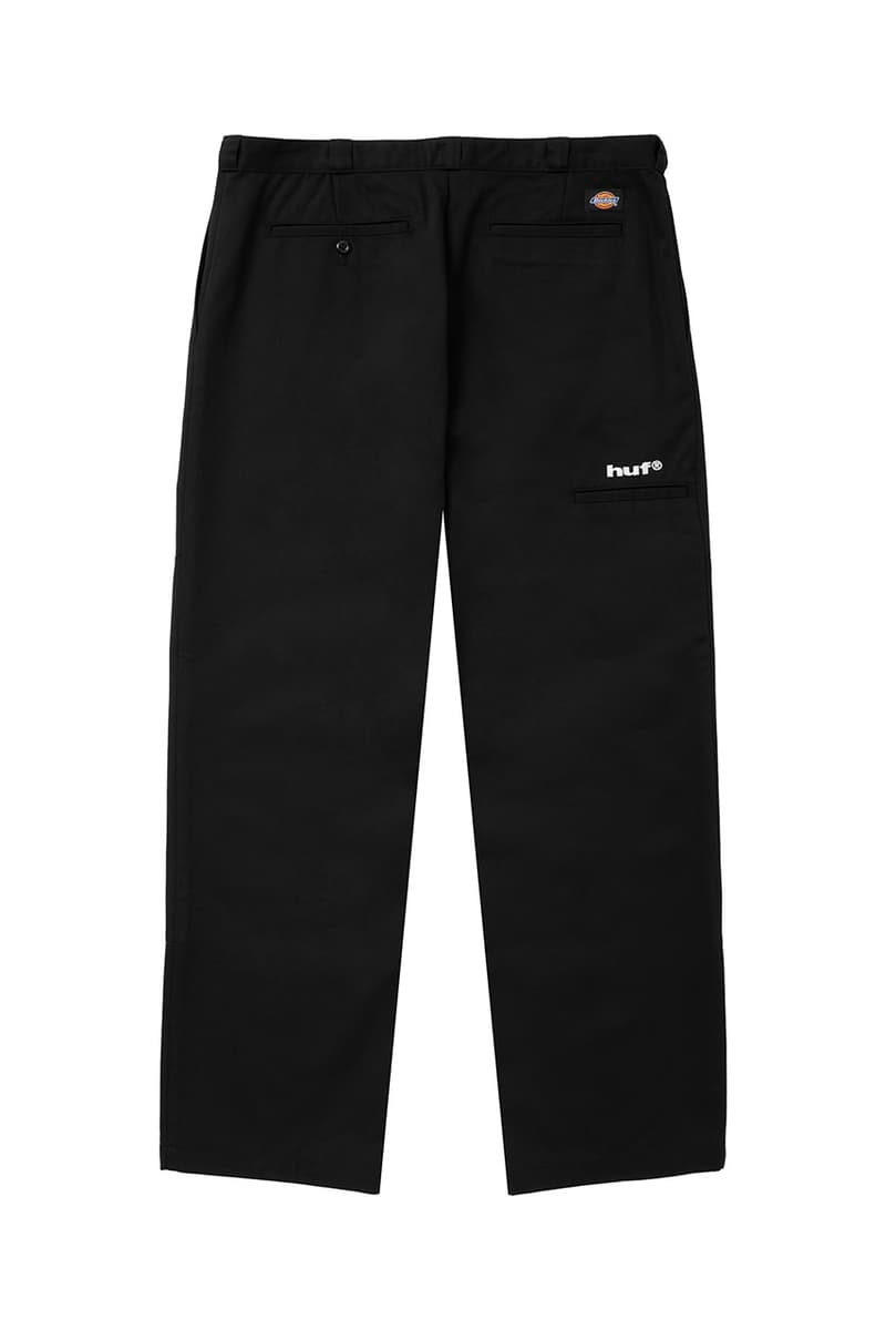 ハフ x ディッキーズ® によるクラシックなアイテムをアレンジしたコラボコレクションが登場 huf dickies collabo collection release info