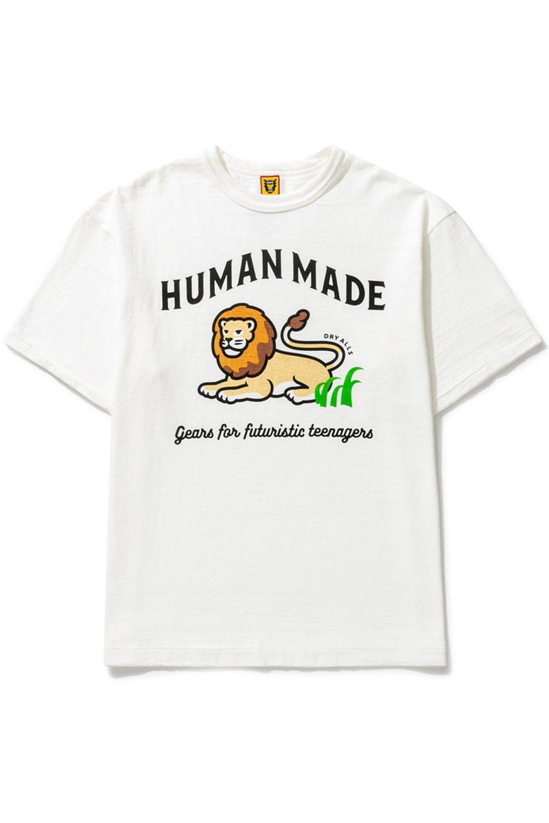 ヒューマンメイドとHBXが新たなコラボレーション企画としてライオン・カプセルコレクションを公開 Human Made and HBX unveil the Lion Capsule Collection as a new collaborative project.