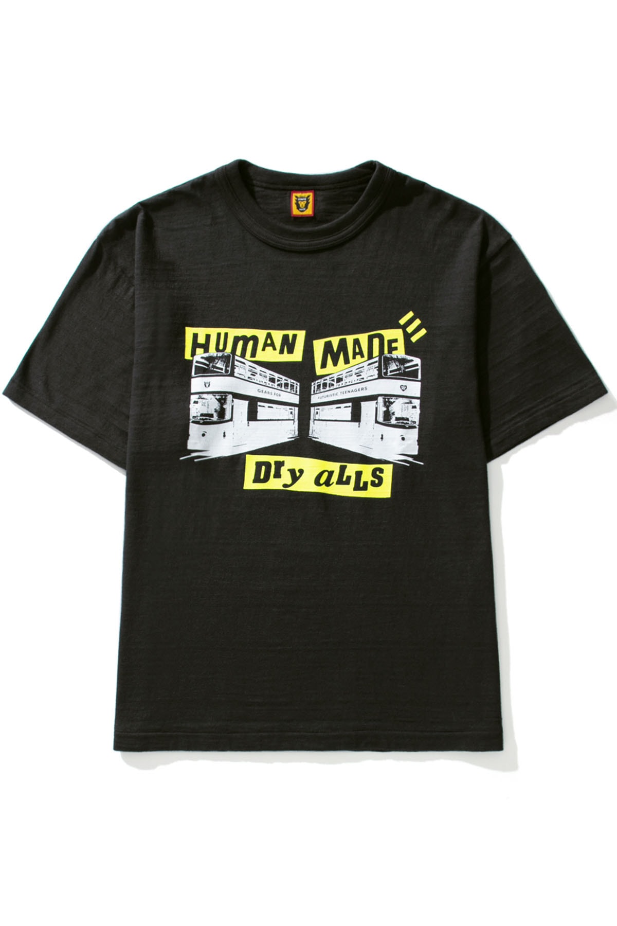 HBX からニゴーの手掛けるヒューマンメイドとの限定コラボTシャツの新色が登場　HUMAN MADE and HBX are collaborating again on a new limited edition black tram t-shirt