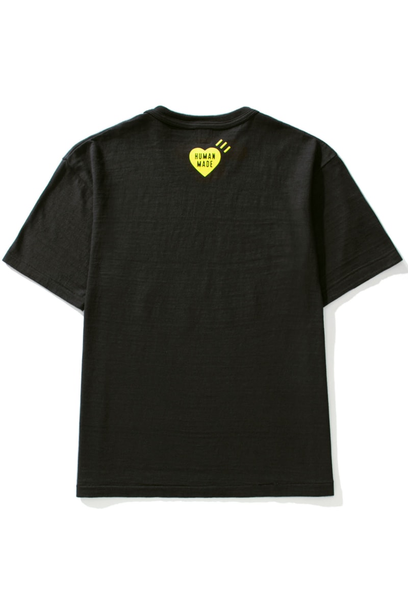 HBX からニゴーの手掛けるヒューマンメイドとの限定コラボTシャツの新色が登場　HUMAN MADE and HBX are collaborating again on a new limited edition black tram t-shirt