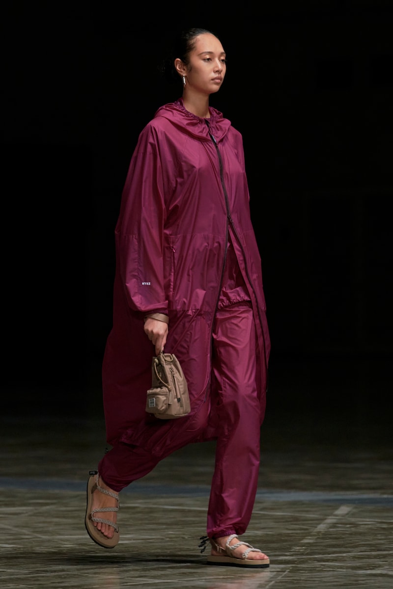 ハイク2023年春夏コレクション HYKE 2023 spring summer collection look HIDEAKI YOSHIHARA YUKIKO ODE
