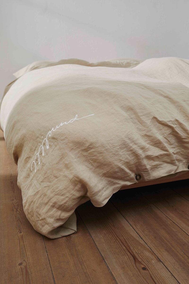 ジョウンドxテクラファブリックスによるコラボコレクションがついに発売 jjjjound tekla bedding collaboration duvet cover pillow sham flat sheet