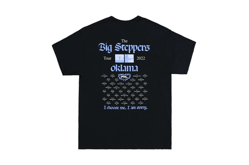 ケンドリックラマーがツアーマーチのオンライン販売を開始 kendrick lamar merch hoodie tee hat the big steppers tour mr morale pglang baby keem oklama 