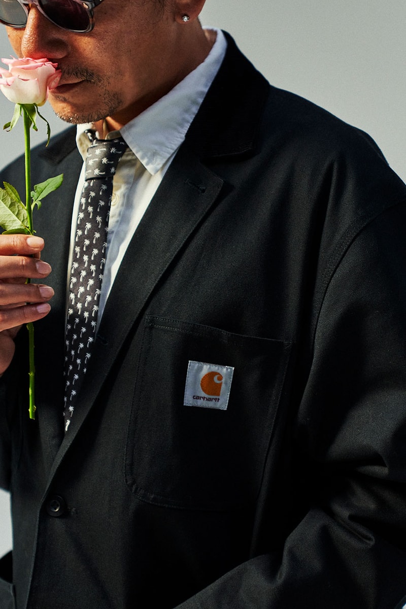 野村訓市 x カーハート Carhartt WIP から仕事と遊びを両立させるセットアップスーツが発売 