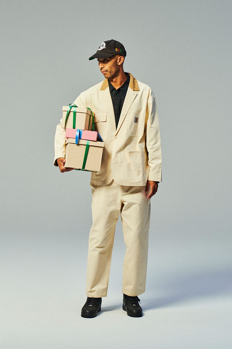 CARHARTT セットアップ 野村訓市 BLAZER CHINO 黒 S｜セットアップ