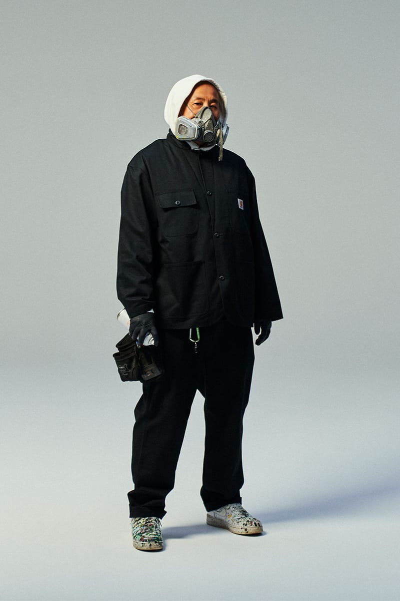 Carhartt ナイロン セットアップ カーハート 上下 wip プルオーバー 