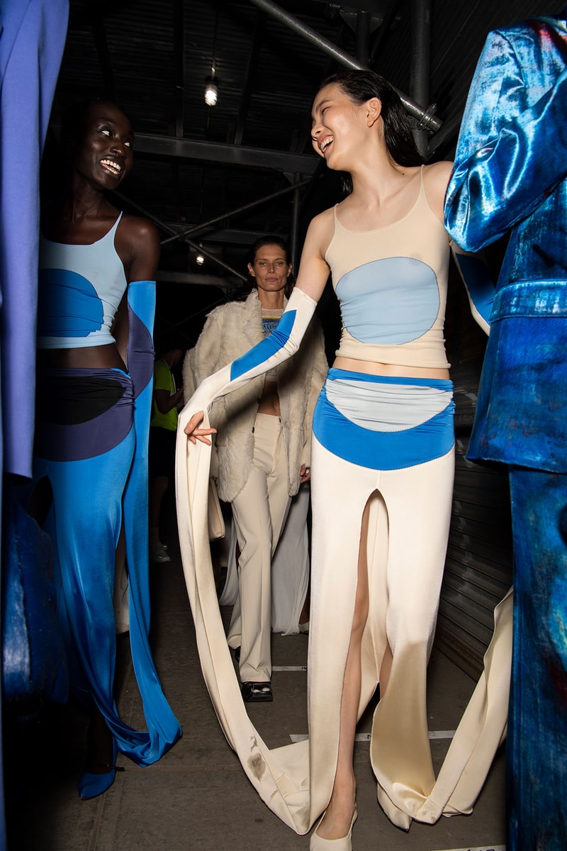 日没をイメージした マルニ 2023年春夏コレクションをプレイバック marni spring summer 2023 collection sunset runway new york fashion week info