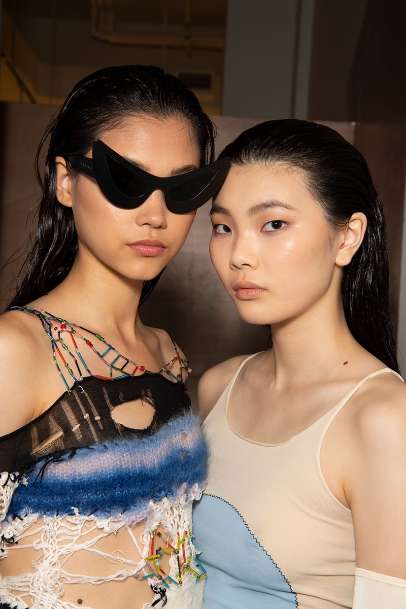 日没をイメージした マルニ 2023年春夏コレクションをプレイバック marni spring summer 2023 collection sunset runway new york fashion week info