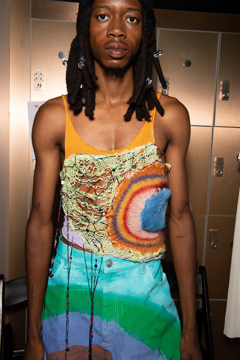 日没をイメージした マルニ 2023年春夏コレクションをプレイバック marni spring summer 2023 collection sunset runway new york fashion week info
