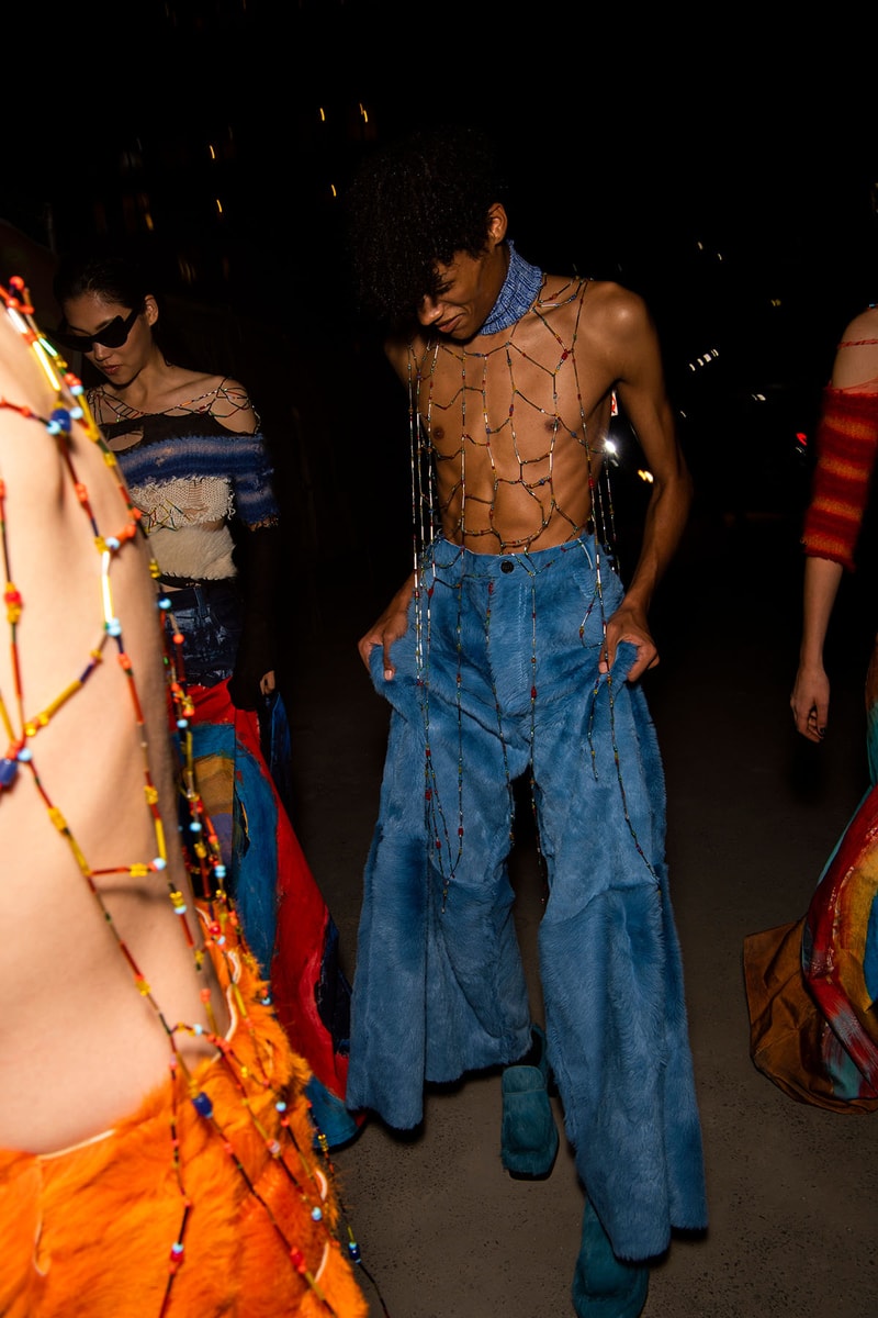 日没をイメージした マルニ 2023年春夏コレクションをプレイバック marni spring summer 2023 collection sunset runway new york fashion week info