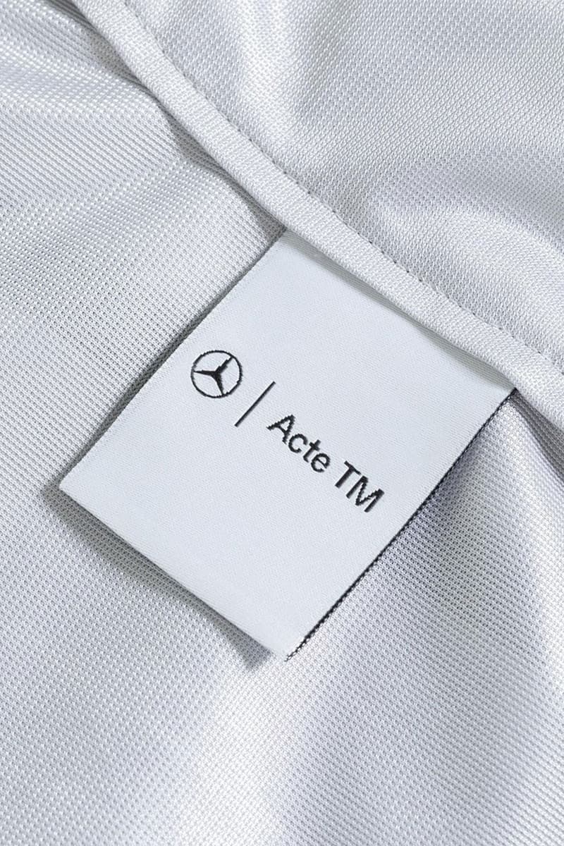 メルセデス・ベンツ x Acte TMによる服と車のデザインを融合させたカプセルコレクションに注目　mercedes benz acte tm acc01 white airbag leather briefcase mseat overalls fashion automotive design lookbook info