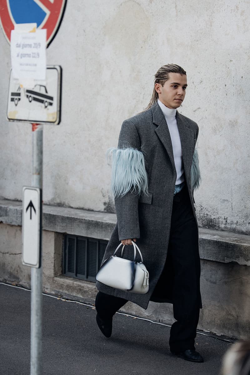 ストリートスタイル:23年春夏ミラノ・ファッションウィーク Milan Fashion Week Street Style Spring Summer 2023 SS23 prada bottega veneta jil sander diesel dolce gabanna kim kardashian
