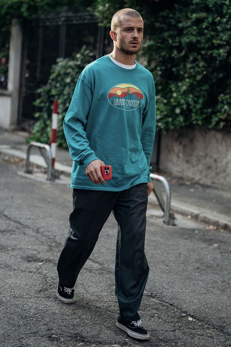 ストリートスタイル:23年春夏ミラノ・ファッションウィーク Milan Fashion Week Street Style Spring Summer 2023 SS23 prada bottega veneta jil sander diesel dolce gabanna kim kardashian