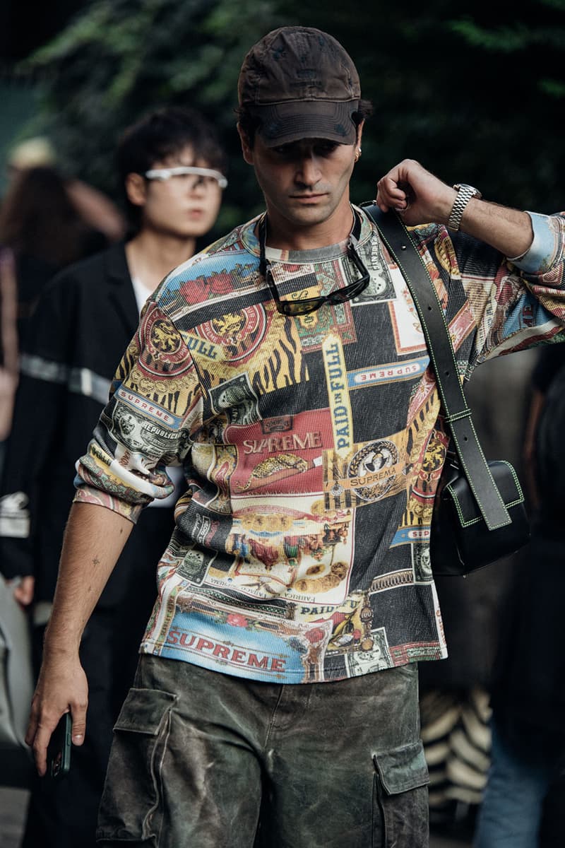 ストリートスタイル:23年春夏ミラノ・ファッションウィーク Milan Fashion Week Street Style Spring Summer 2023 SS23 prada bottega veneta jil sander diesel dolce gabanna kim kardashian