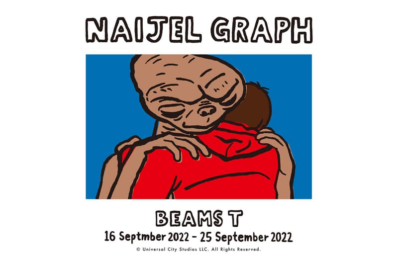 ナイジェルグラフが映画『E.T.』の40周年を記念したプロジェクトをローンチ naijel graph et 40 anniversary project release info