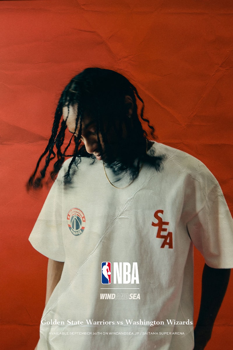 ウィンダンシーがNBAとのコラボコレクションを発売WIND AND SEA x NBA collab collection has released