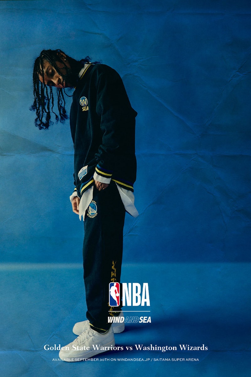 ウィンダンシーがNBAとのコラボコレクションを発売WIND AND SEA x NBA collab collection has released