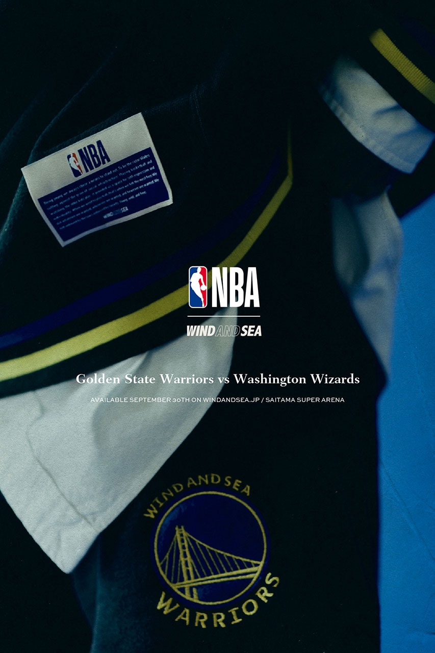 ウィンダンシーがNBAとのコラボコレクションを発売WIND AND SEA x NBA collab collection has released