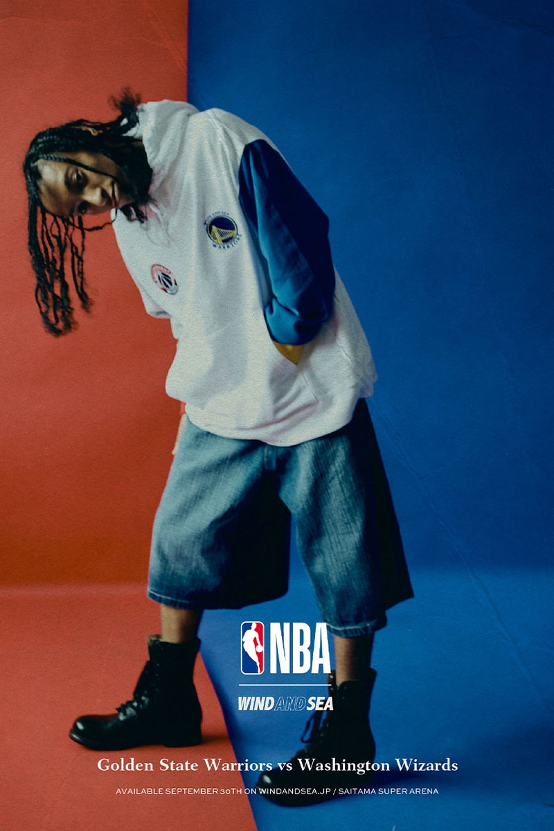 ウィンダンシーがNBAとのコラボコレクションを発売WIND AND SEA x NBA collab collection has released