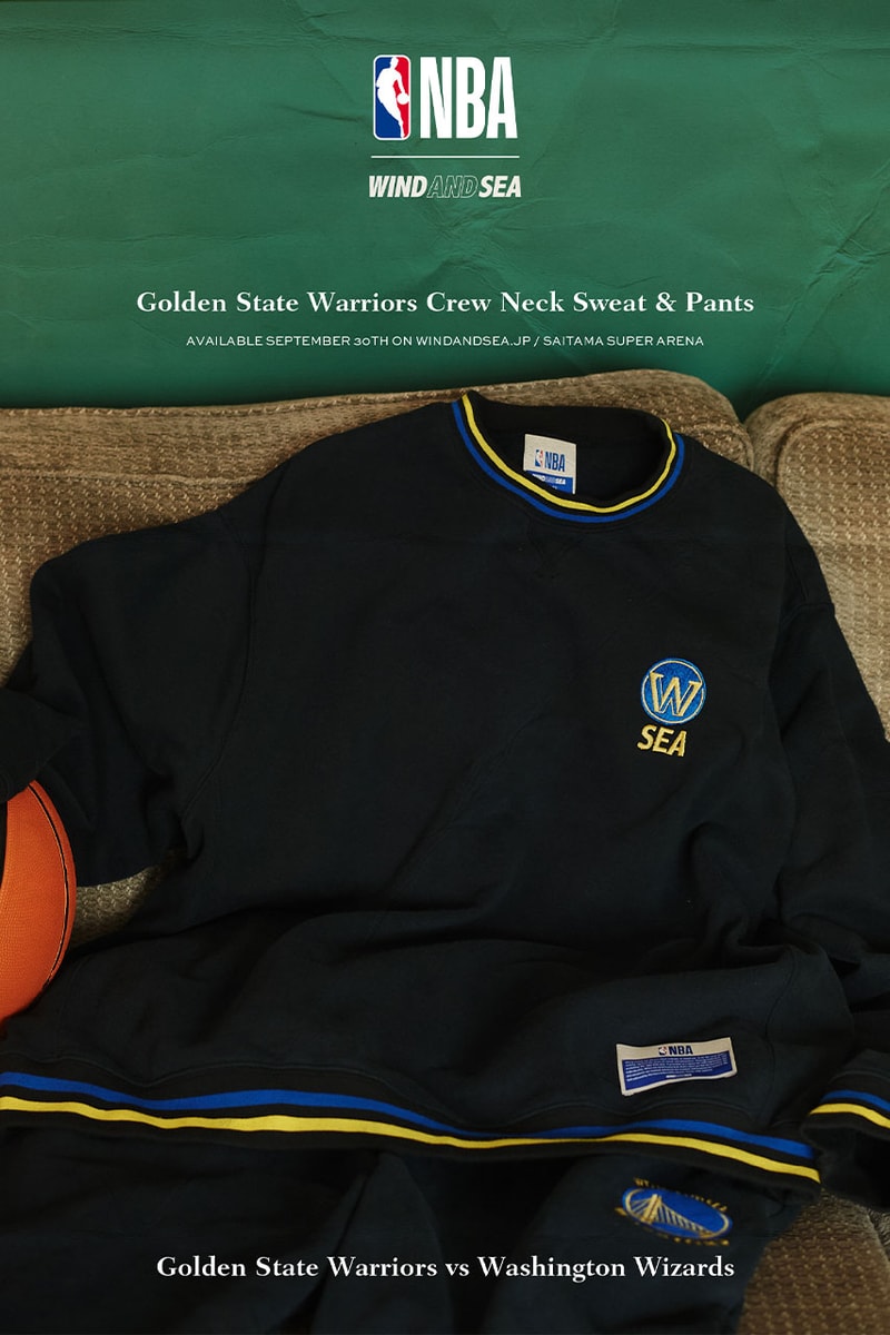 ウィンダンシーがNBAとのコラボコレクションを発売WIND AND SEA x NBA collab collection has released