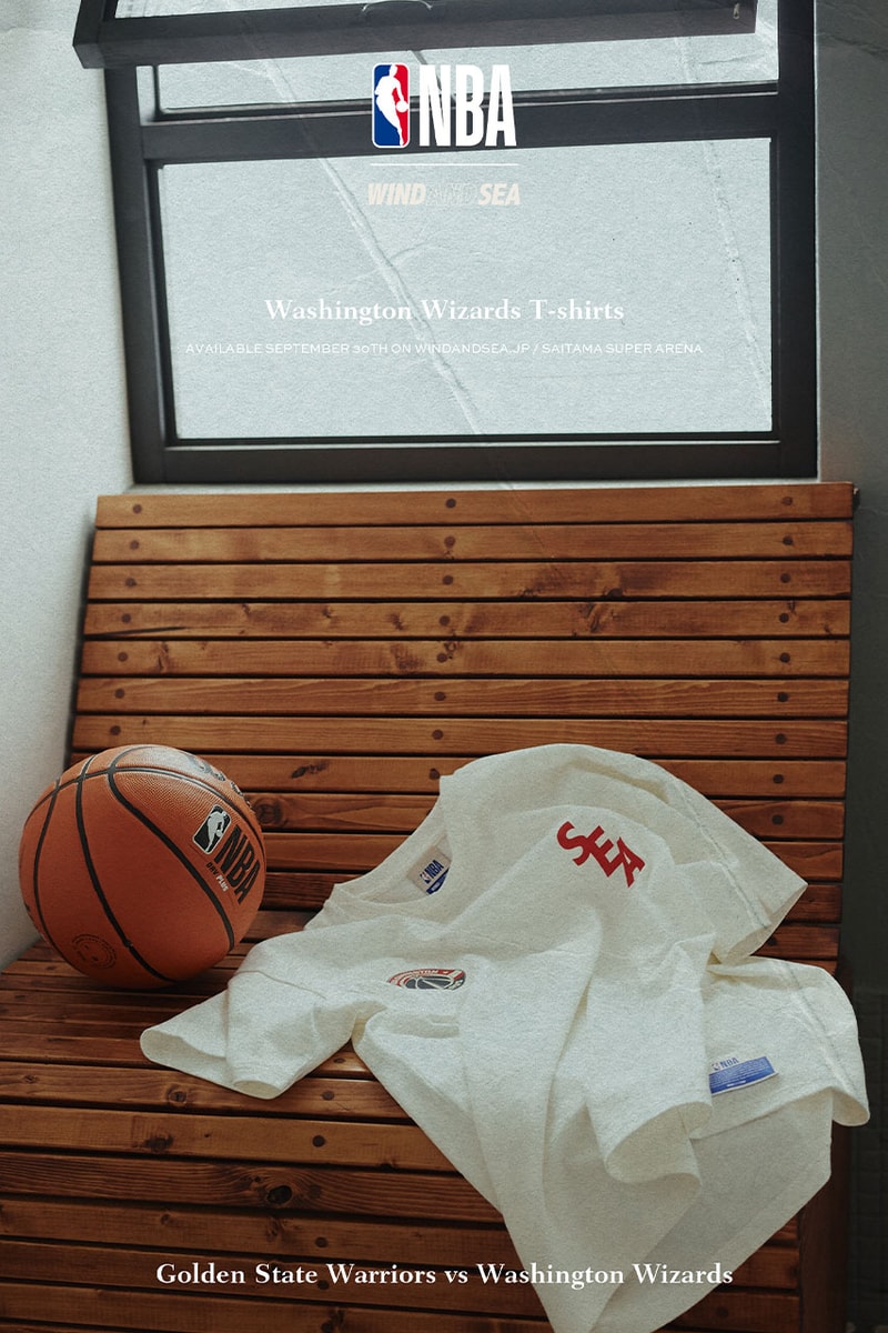 ウィンダンシーがNBAとのコラボコレクションを発売WIND AND SEA x NBA collab collection has released