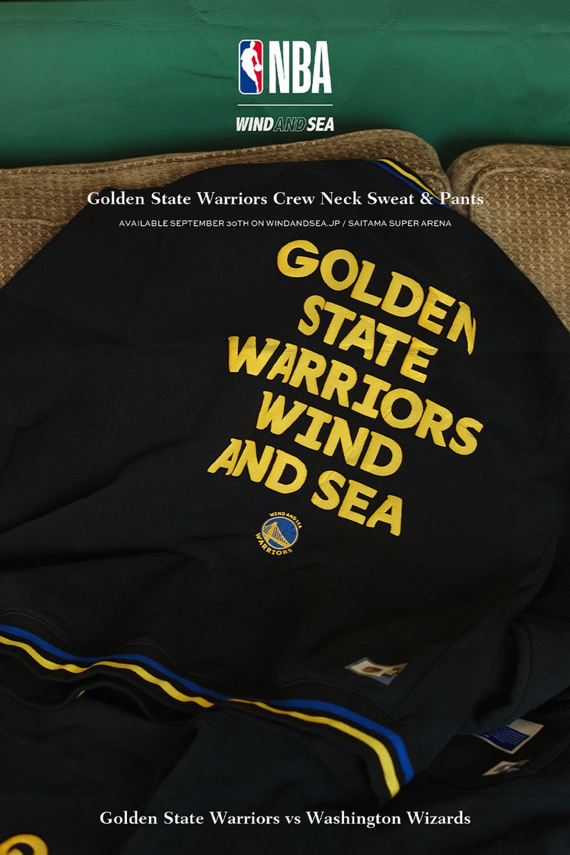 ウィンダンシーがNBAとのコラボコレクションを発売WIND AND SEA x NBA collab collection has released
