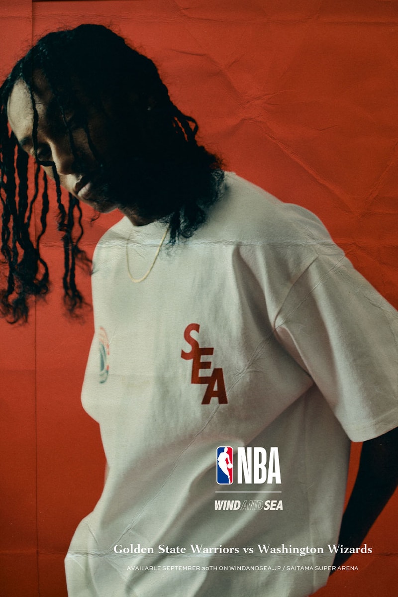 ウィンダンシーがNBAとのコラボコレクションを発売WIND AND SEA x NBA collab collection has released