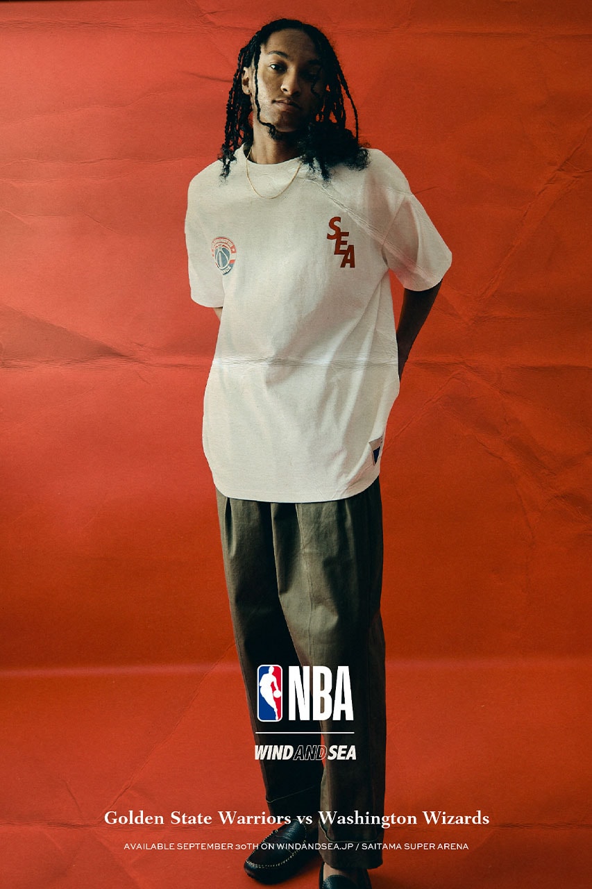 ウィンダンシーがNBAとのコラボコレクションを発売WIND AND SEA x NBA collab collection has released