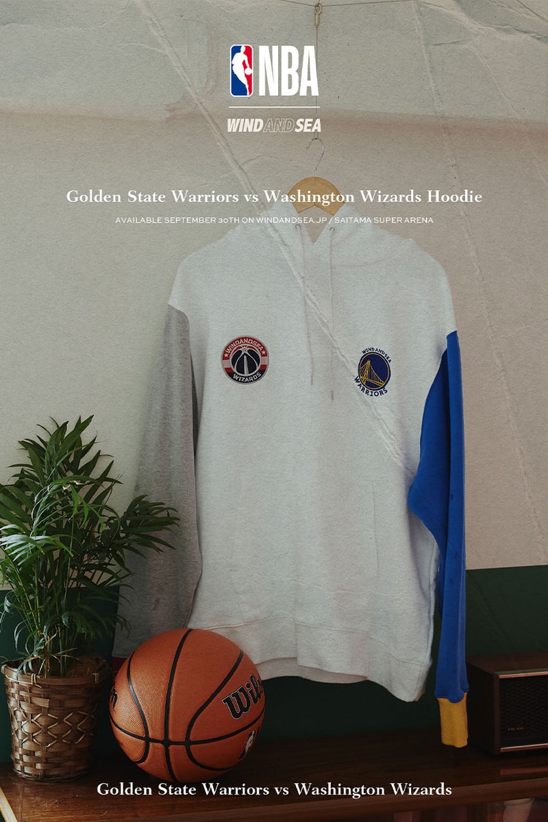 ウィンダンシーがNBAとのコラボコレクションを発売WIND AND SEA x NBA collab collection has released