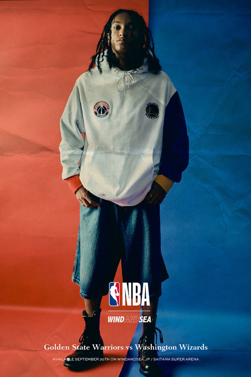 ウィンダンシーがNBAとのコラボコレクションを発売WIND AND SEA x NBA collab collection has released