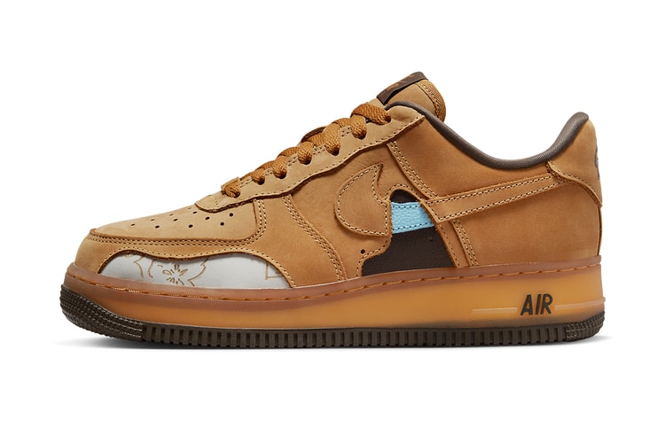 Nike Air Force 1 “Wheat” のパーツを一部切り取った新作が登場