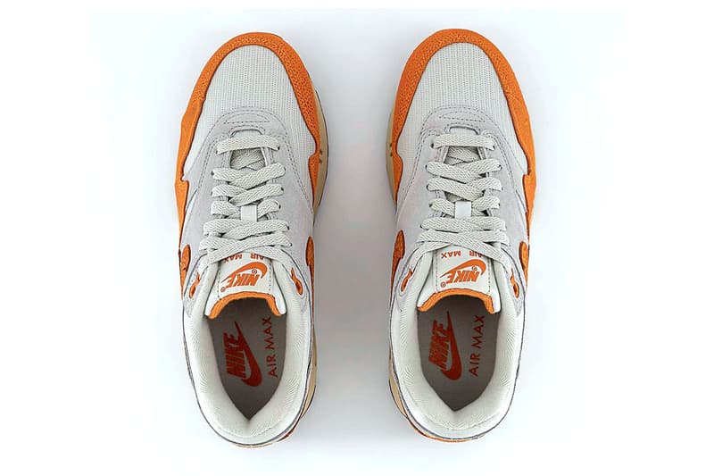 生誕35周年を迎えるナイキエアマックス1から新色“マグマオレンジ”が登場 Nike Air Max 1 magma orange neutral grey dz4709 001 sneaker footwear release date info price