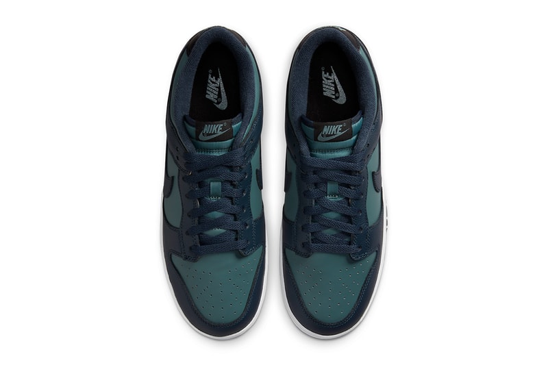 ナイキからグレーとティールを纏った新作 ダンクローが登場 nike dunk low teal navy DR9705 300 release date info store list buying guide photos price 