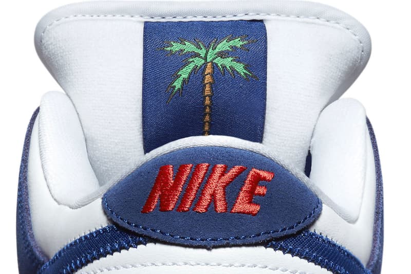 ナイキSBからロサンゼルス・ドジャースに敬意を表した新作ダンクローが登場 Nike SB Dunk Low Gets Hit With the "LA Dodgers" Colorway for Its Fall Release Date MLB baseball DO9395-400 release info skate shops